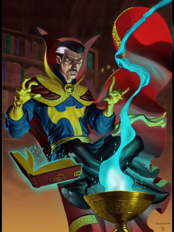 harry potter : I'm Doctor Mystic (Dr. Strange + Dr. Fate)