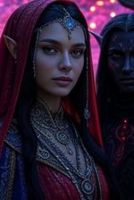 Crimson Veil of Secrets