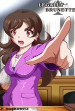 Legally Brunette (Ace Attorney style GameLit)