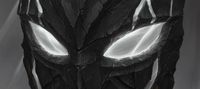 Shattered mask
